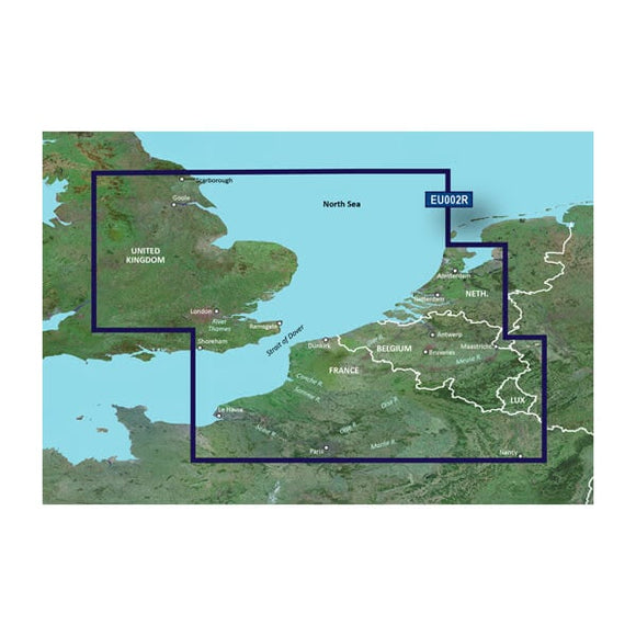 Garmin microSD/SD card: VEU002R-S/E England-Belux Inland Waters
