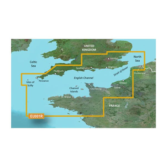 Garmin microSD/SD card: VEU001R-English Channel