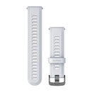 Garmin Forerunner Watch Bands (22 mm). Whitestone with Slate Hardware-1