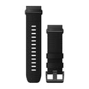 Garmin QuickFit 26 Watch Bands. Tactical Black Nylon-1