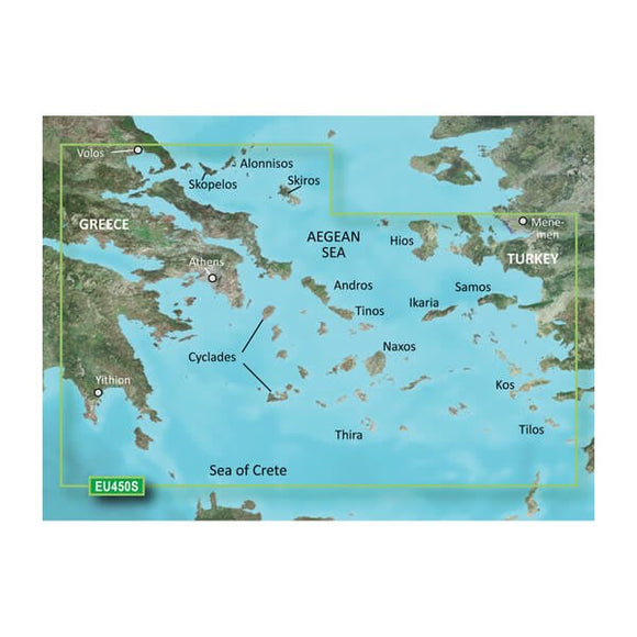 Garmin microSD/SD card: VEU450S - Athens and Cyclades