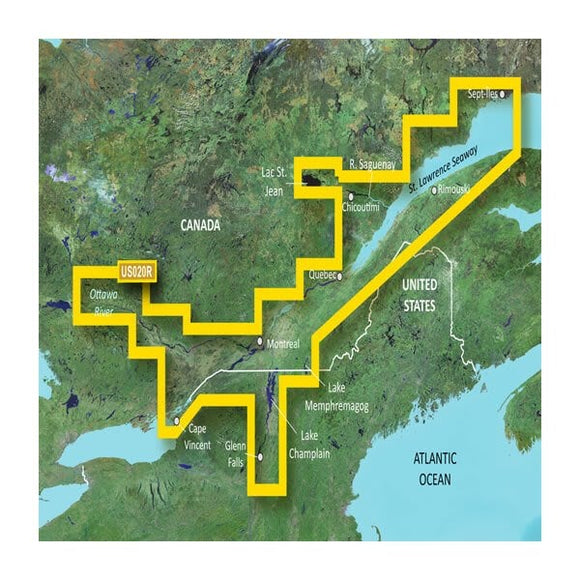 Garmin VUS020R-St. Lawrence Seaway. microSD/SD card
