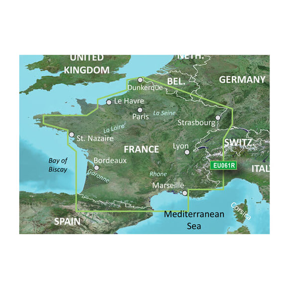 Garmin microSD/SD card: HXEU061R- France Inland Waters