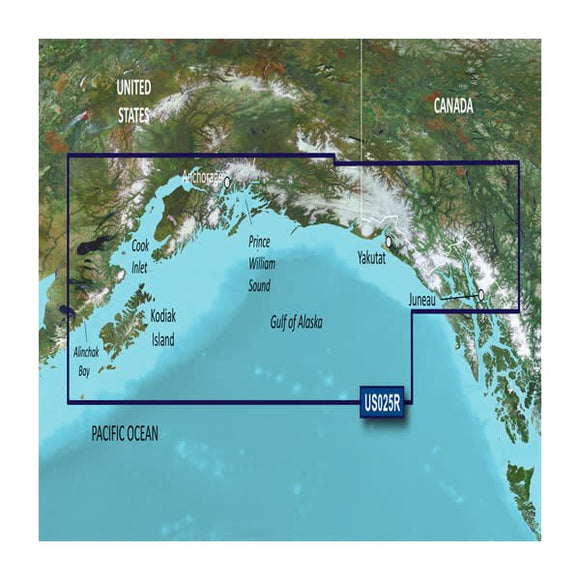 Garmin microSD/SD card: VUS025R-Anchorage-Juneau