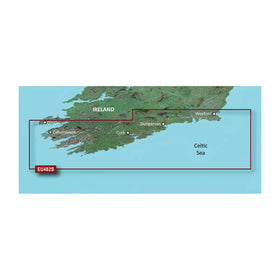 Garmin microSD/SD card: VEU482S-Wexford to Dingle Bay