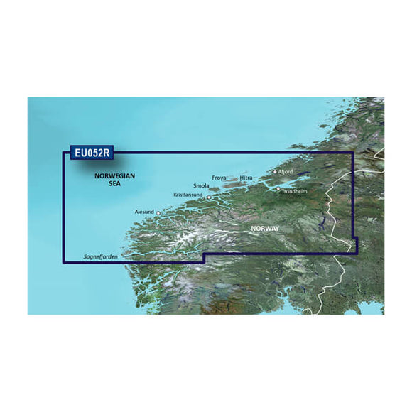 Garmin microSD/SD card: HXEU052R - Sognefjorden - Svesfjorden