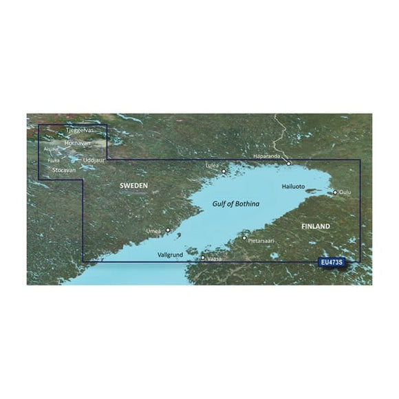 Garmin microSD/SD card: VEU473S - Gulf of Bothnia. North