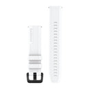 Garmin Quick Release Bands (20 mm). White with Black Hardware-1