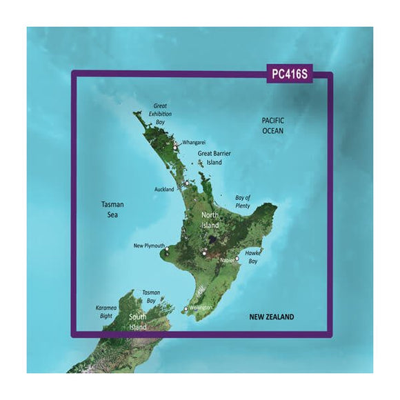 Garmin microSD/SD card: VPC416S-New Zealand North