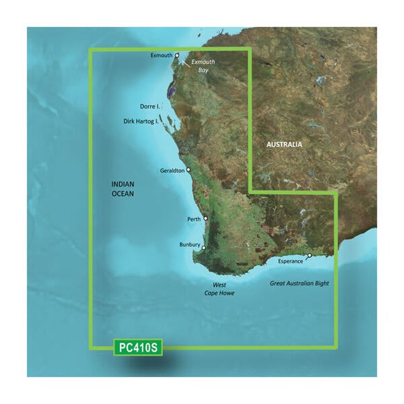Garmin microSD/SD card: VPC410S-Esperance to Exmouth Bay