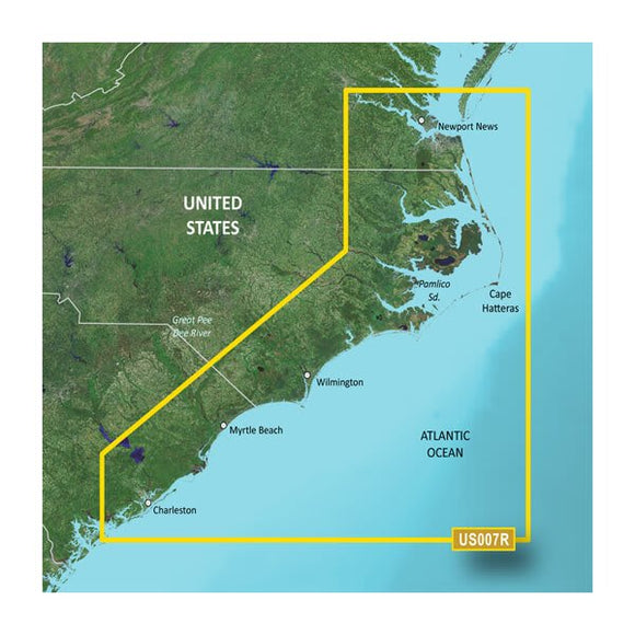 Garmin microSD/SD card: VUS007R-Norfolk-Charleston