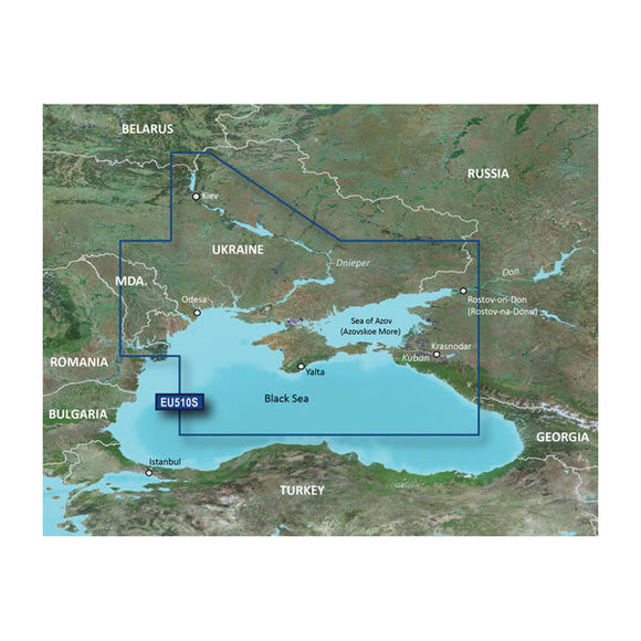 Garmin microSD/SD card: VEU510S - Dnieper River and Azov Sea