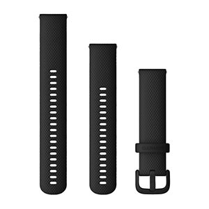 Garmin Quick Release Bands (20 mm). Black