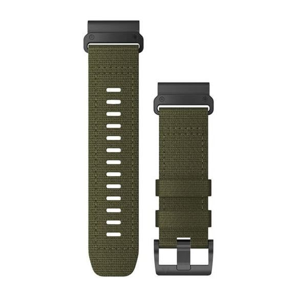 Garmin QuickFit 26 Watch Bands. Tactical Ranger Green Nylon
