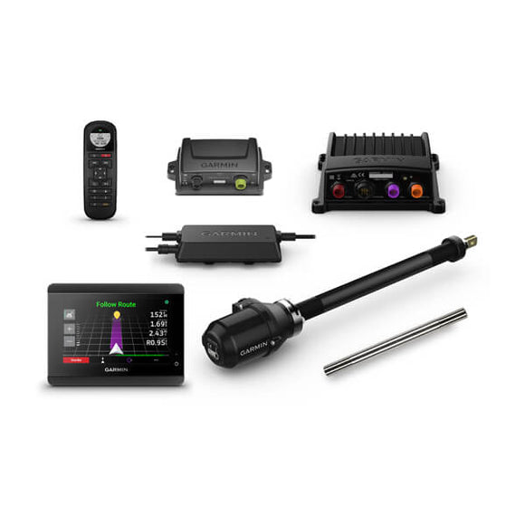 Garmin Reactor 40 Kicker Autopilot with GHC 50 and Stainless Steel Tilt Tube