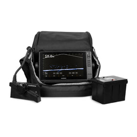 Garmin LiveScope Plus Lithium-ion Ice Fishing Bundle. Includes ECHOMAP UHD2 95sv