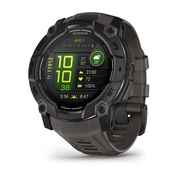 Garmin Instinct 3 50 mm. AMOLED. Black with Charcoal Band