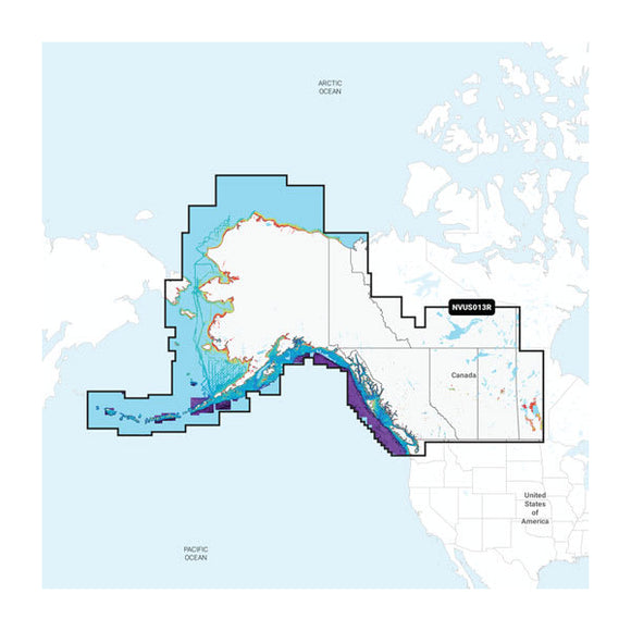 Garmin Canada. West & Alaska - Lakes. Rivers and Coastal Marine Charts