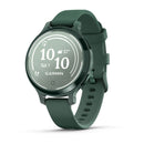 Garmin Lily 2 Active. Jasper Green with Jasper Green Silicone Band-1