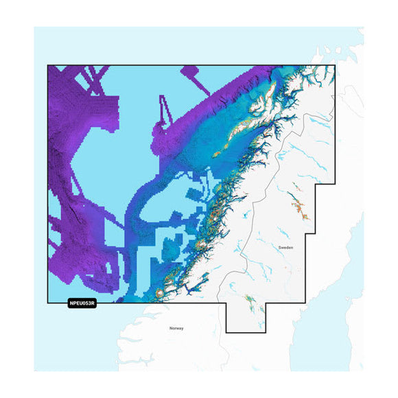 Garmin Norway. Trondheim to Tromso - Marine Charts