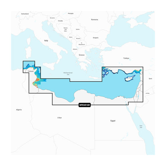 Garmin Mediterranean Sea. Southeast - Marine Charts