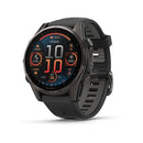 Garmin fenix 8 43 mm. AMOLED. Sapphire. Carbon Gray DLC Titanium with Black/Pebb-1