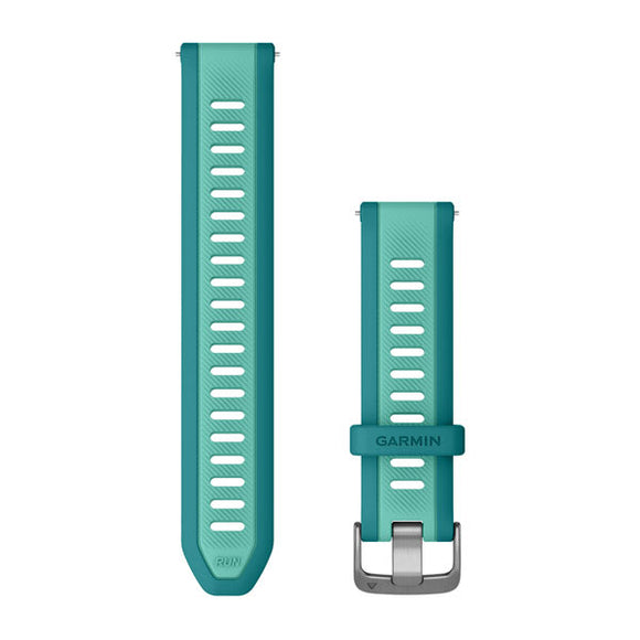 Garmin Quick Release Bands (20 mm). Turquoise/Aqua Band