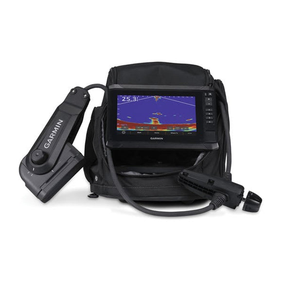 Garmin Panoptix PS22-IF Ice Fishing Bundle. Includes ECHOMAP UHD2 73sv. Panoptix