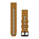 Garmin QuickFit 22 Watch Bands. Autumn/Pebble Gray Silicone-1