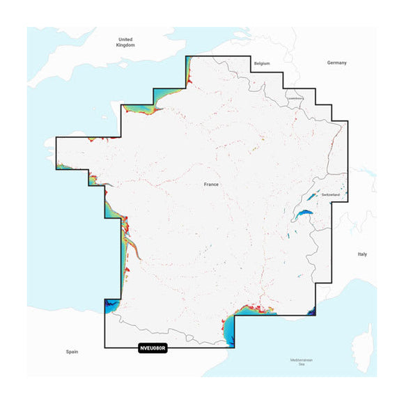 Garmin France. Lakes & Rivers - Inland Marine Charts