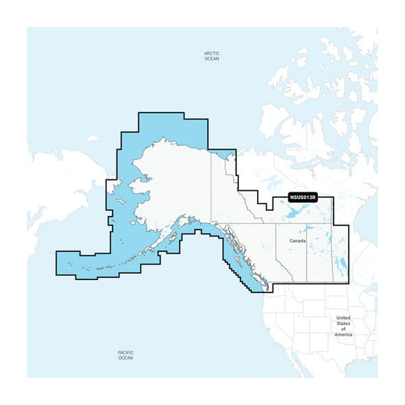 Garmin Canada. West & Alaska - Lakes. Rivers and Coastal Marine Charts
