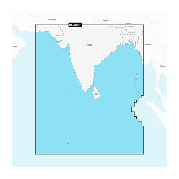 Garmin Indian Subcontinent - Marine Charts