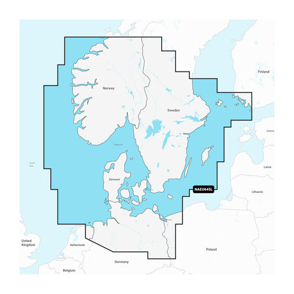 Garmin Scandinavia. South & Germany. North - Marine Charts