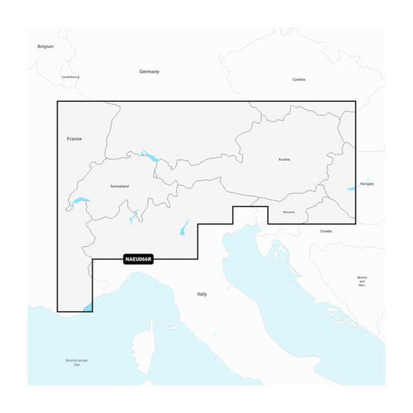 Garmin Alpine. Lakes & Rivers - Inland Marine Charts