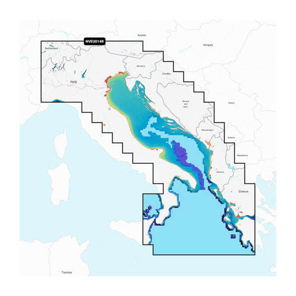 Garmin Italy. Adriatic Sea - Marine Charts