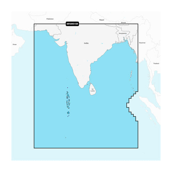 Garmin Indian Subcontinent - Marine Charts