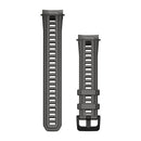 Garmin 22 mm Watch Bands (Instinct E 45 mm). Charcoal Silicone-1