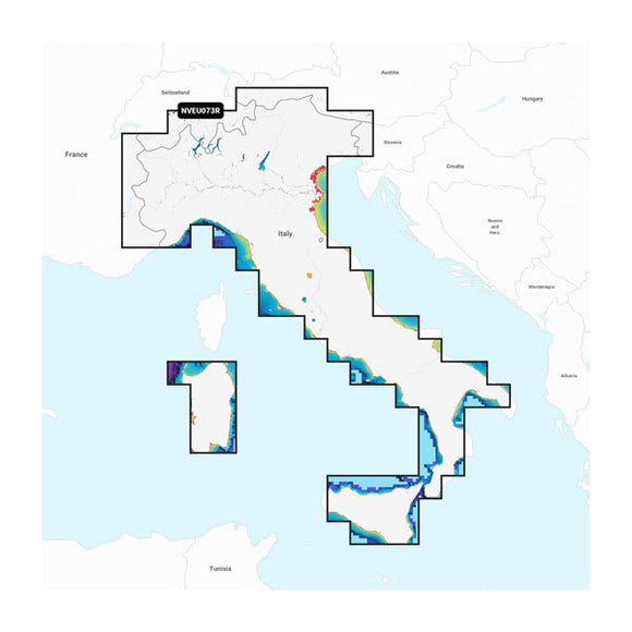 Garmin Italy. Lakes & Rivers - Inland Charts