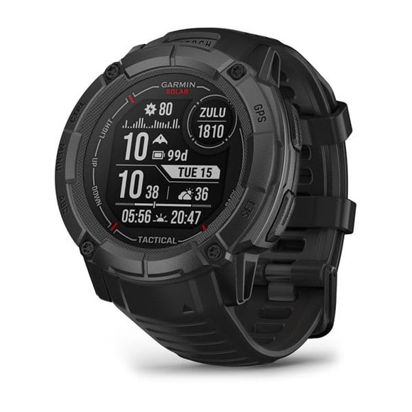 Garmin Instinct 2X Solar - Tactical Edition. Black