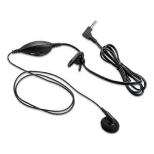 Garmin Ear Receiver with Push-to-talk Microphone