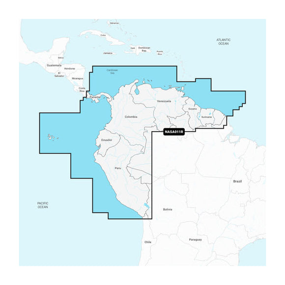 Garmin South America. North - Marine Charts