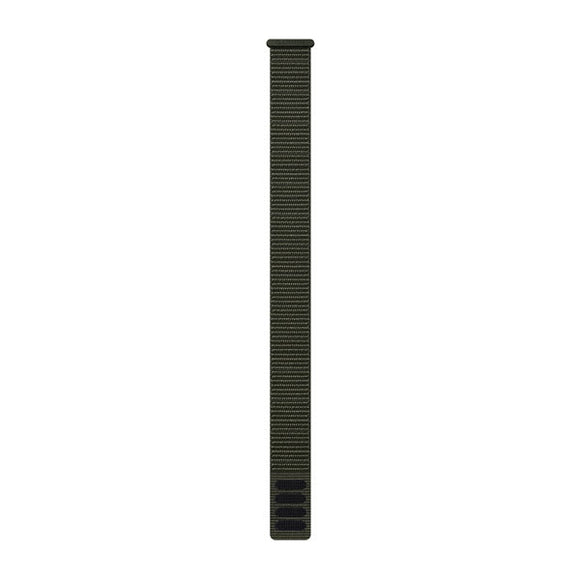 Garmin UltraFit Nylon Strap (22 mm). Moss