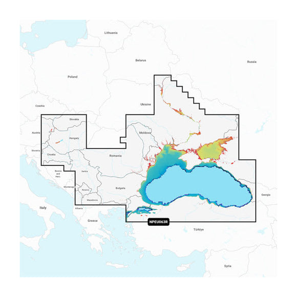 Garmin Black Sea & Azov Sea - Marine Charts