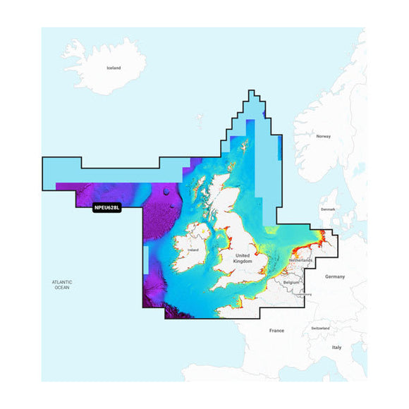 Garmin U.K.. Ireland & Holland - Marine Charts