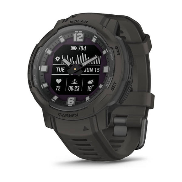 Garmin Instinct Crossover Solar. Graphite