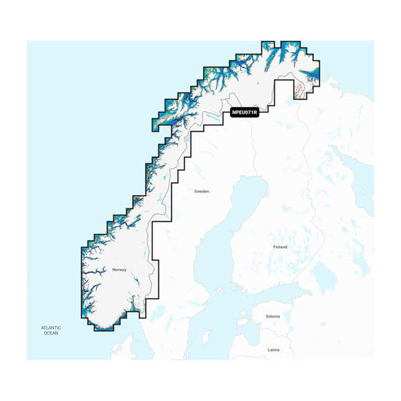 Garmin Norway. Lakes & Rivers - Inland Marine Charts