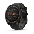 Garmin fenix 8 47 mm. Solar. Sapphire. Carbon Gray DLC Titanium with Black/Pebbl-1