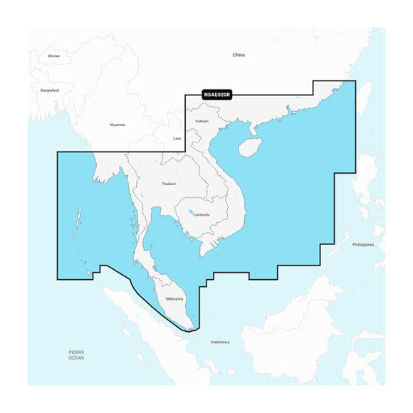 Garmin South China & Andaman Seas - Marine Charts