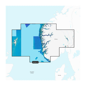 Garmin Norway. Lista to Sognefjord - Marine Charts
