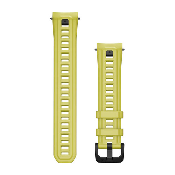 Garmin 22 mm Watch Bands (Instinct E 45 mm). Electric Lime Silicone